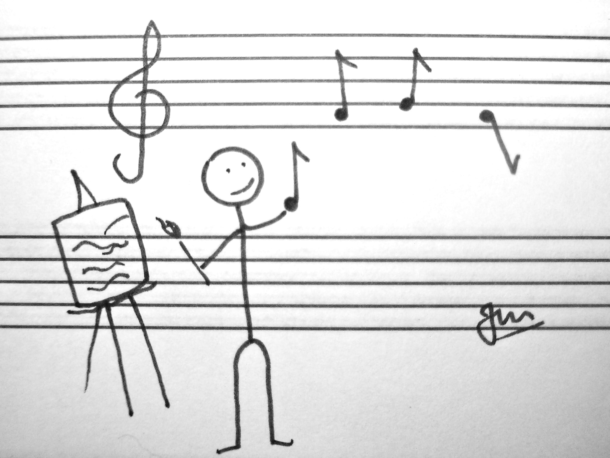 Featured image of post Music Note Drawing Simple