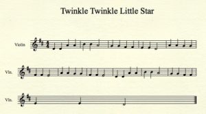 Twinkle Twinkle Little Star Sheet Music