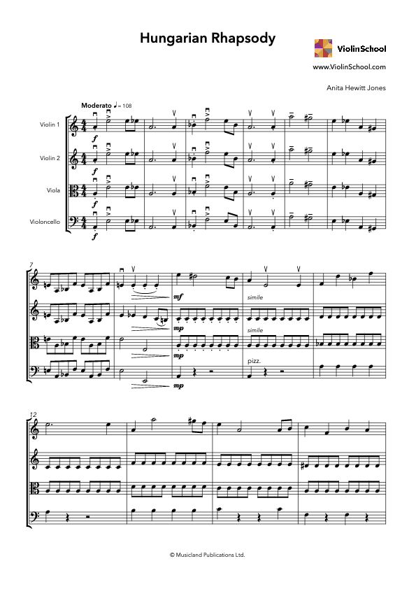 Hungarian Rhapsody (Ensemble)