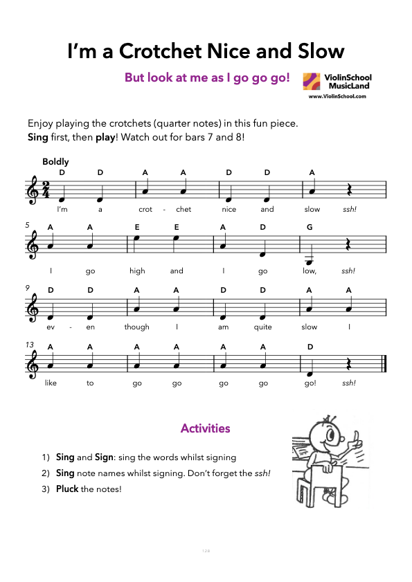 https://www.violinschool.com/wp-content/uploads/2020/01/Course-A-Parent-and-Child-Im-a-Crotchet-Nice-and-Slow-1.2.8-ViolinSchool.pdf