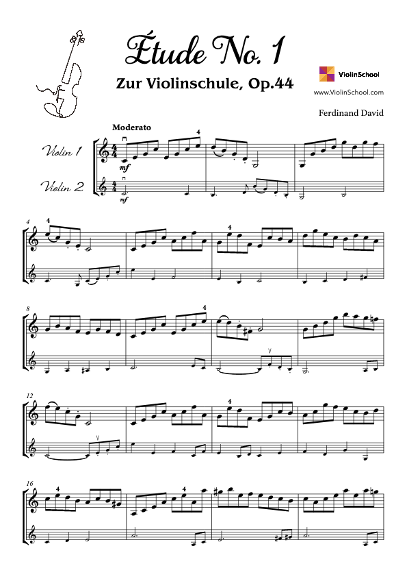 https://www.violinschool.com/wp-content/uploads/2021/03/Étude-No.1-Op.44-Ferdinand-David-Two-Violins-Score-1.0.0-ViolinSchool.pdf