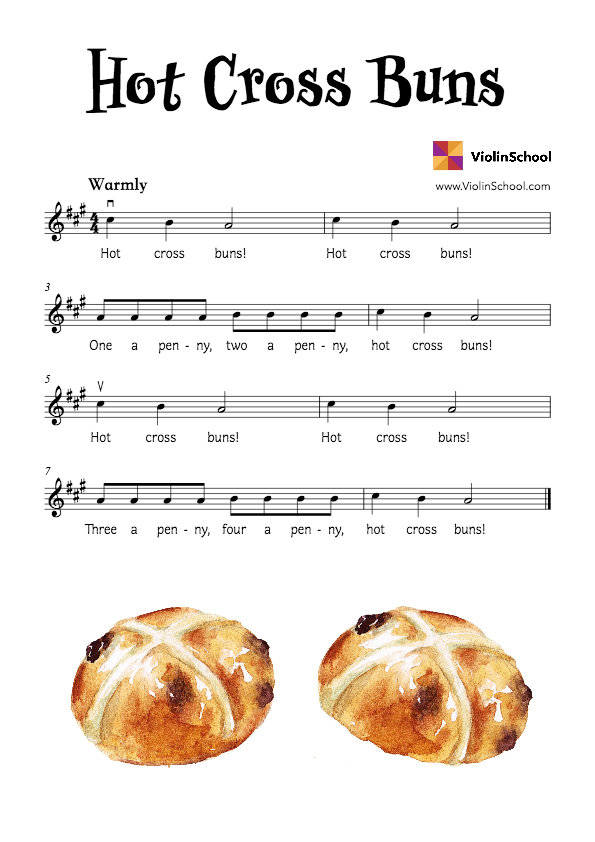 Hot Cross Buns Violinschool Com
